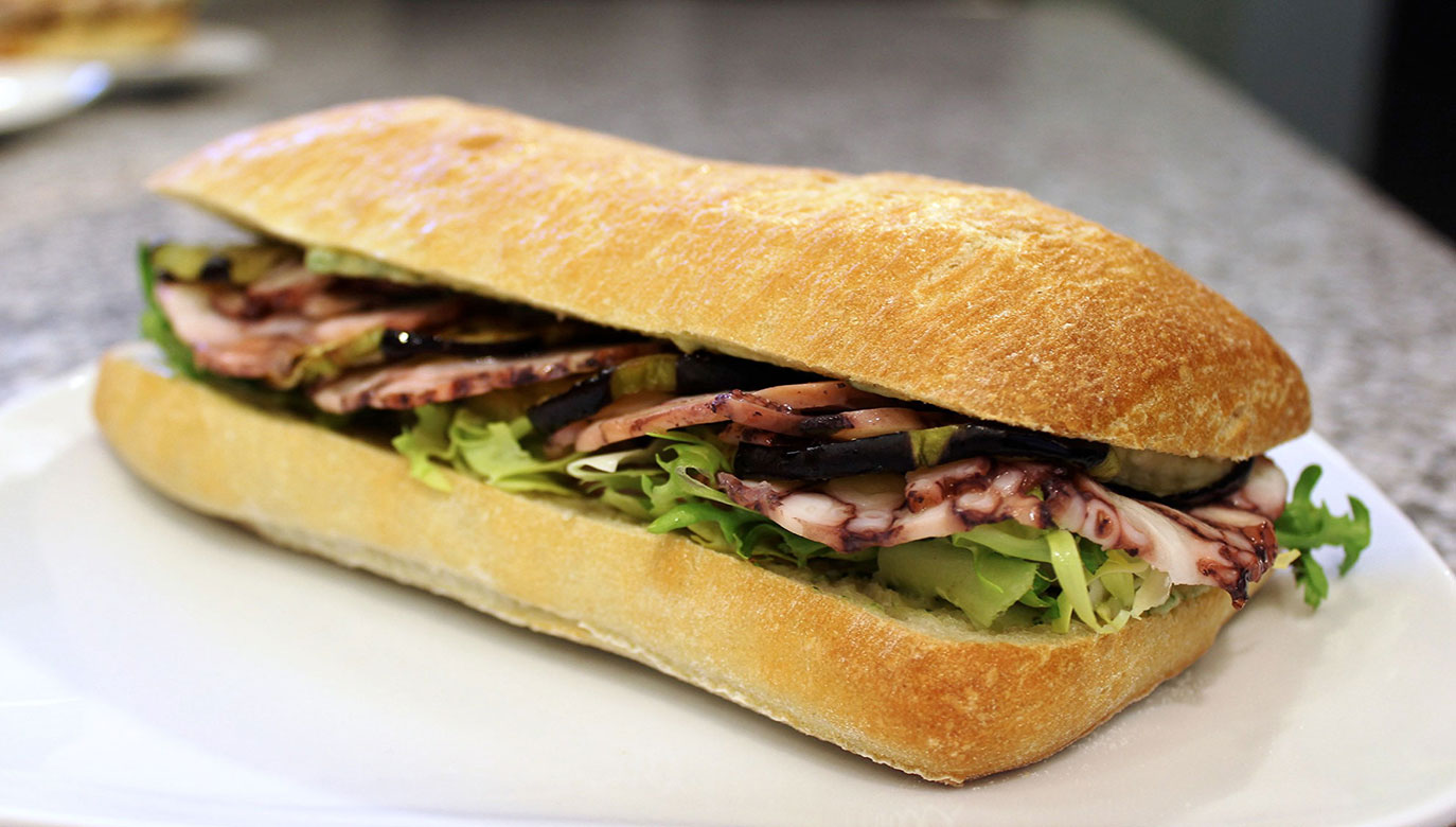 Panino col Polpo
